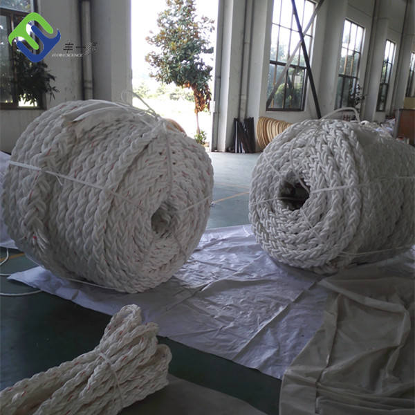 48mm-96mm 8 hebras de cuerda de PP para la navegación marítima de polipropileno para amarre 1