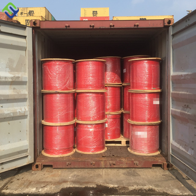 Cuerdas de campo de juego de 6 hebras de PET o PP de 16 mm para redes de escalada 17