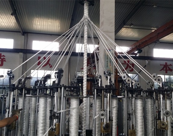 Venta caliente 16mm 6 hebras de cuerda de combinación de PP con núcleo de acero para patio de recreo 8