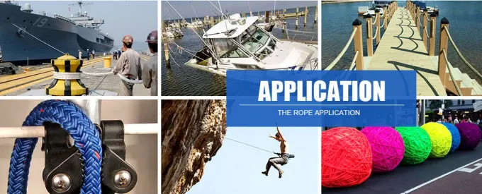 Cuerdas flotantes de polipropileno monofilamentoso de 28 mm 8 para buques 13