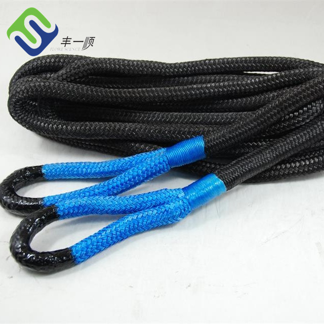 Cuerdas de fibra HMPE trenzadas 12 hebras Cuerdas UHMWPE UHMWPE Cuerdas marinas 18
