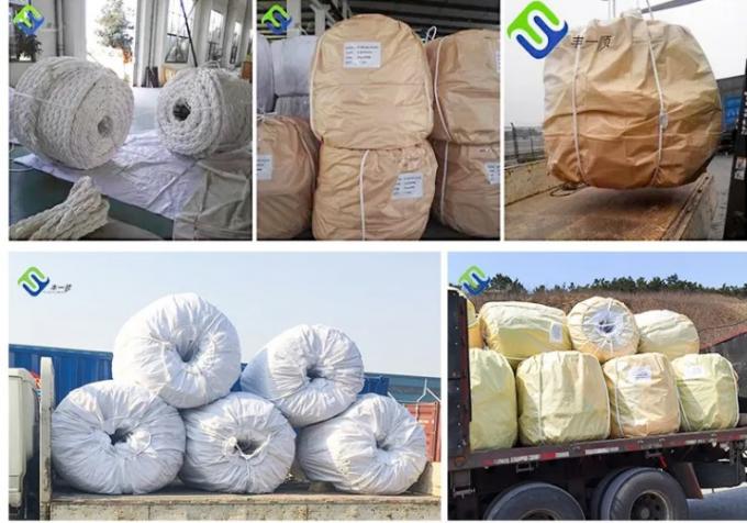 80 mm 60 mm Seres de amarre de poliéster Seres marinos para embarcaciones 8 hebras 4