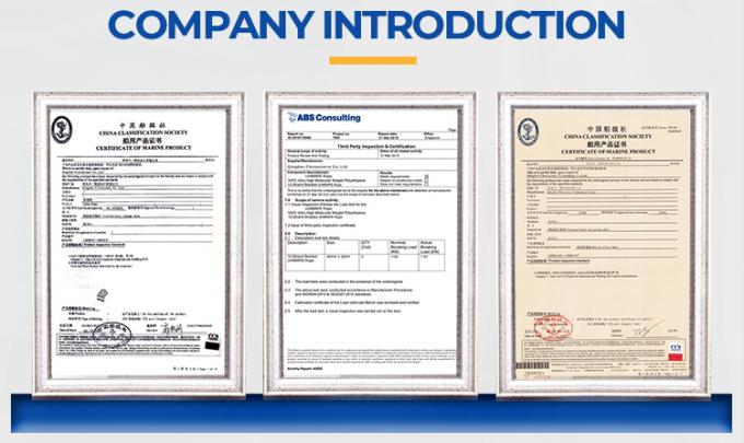 8 hebras de poliéster de polipropileno para amarre marino, cuerdas de amarre 64 mm 72 mm 80 mm con 11 m de longitud 11