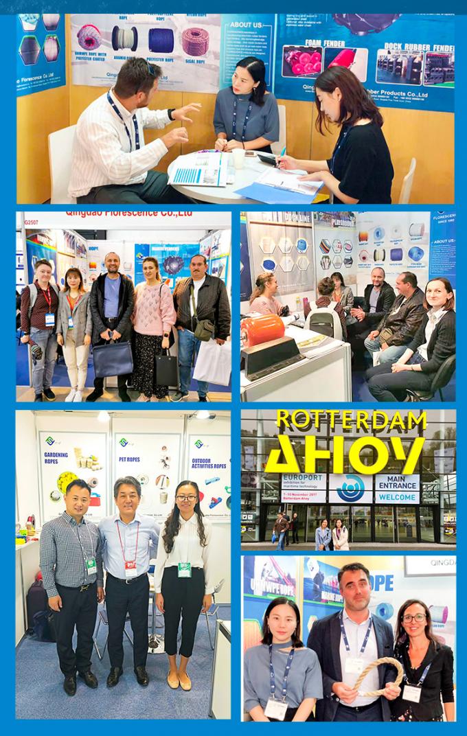 Alta resistencia 3 hebras torcida 4mm-60mm cuerda de vela de fibra de nylon cuerda de poliamida cuerda de amortiguación marina de nylon 5