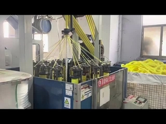 Cuerdas amarillas de polipropileno doble trenzado