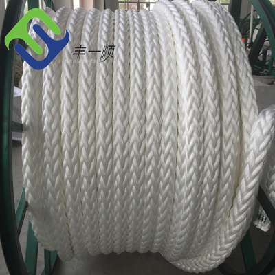 Amarrando la línea que amarra de nylon cuerda trenzada del yate del filamento de la guindaleza 8 de los 48mmx220m
