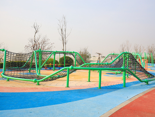 Red que sube de la cuerda al aire libre comercial del patio con diseño modificado para requisitos particulares