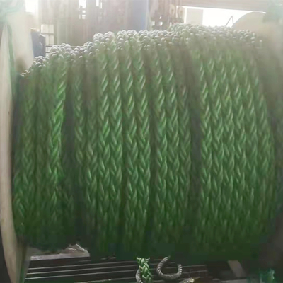El cuadrado del uso del agua profunda trenzó la cuerda de alambre de la combinación de 8 PP del filamento con base