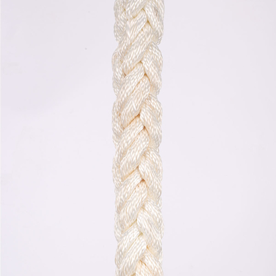 80mmx220m Polyamida de nylon cuerda trenzada con bucle entrelazado en cada extremo