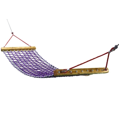 150cm*80cm 6 hebras de poliéster combinación de cuerda Parque de juegos hamaca swing