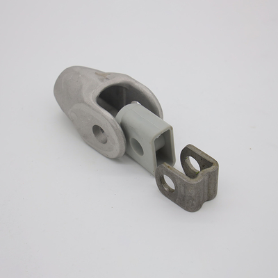 Tipo de aluminio sujeción de U del extremo de la cuerda del conector para el conector de la cuerda del patio
