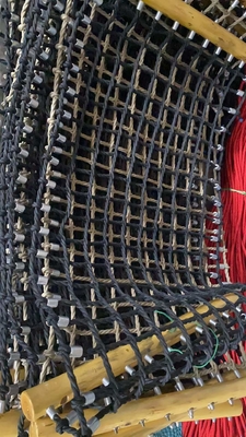 Hamaca los 2*1.2m de la cuerda de la combinación del poliéster de 4 hilos para el patio al aire libre de los niños