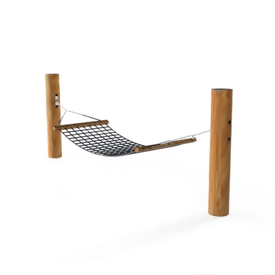 150cm*80cm 6 hebras de poliéster combinación de cuerda Parque de juegos hamaca swing