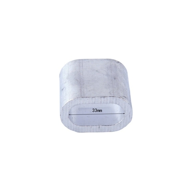 sujetador de cuerda de conector de cuerda de aluminio de 16 mm para equipo de patio al aire libre