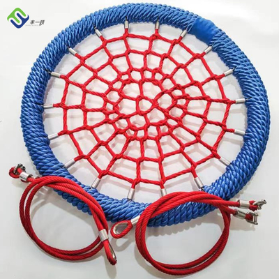 Tamaños personalizados 100cm Swing Net Nido de pájaros Swing para niños Parque de juegos