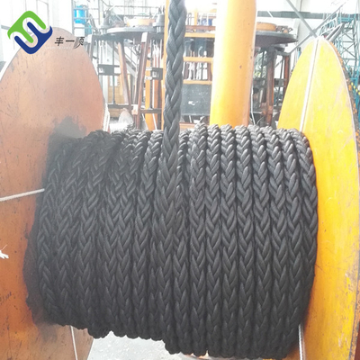 Cuerda anaranjada 64m m Tow Line For Vessel que amarra del poliéster del filamento del color 8