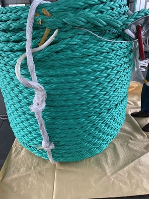 Cuerdas de alambre de combinación de poliesteroles de 8 hebras de 44 mmx500 m con certificado ABS