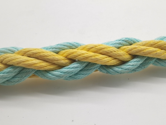 Mar profundo cuadrado Marine Polypropylene Rope de 8 filamentos 48m m con de alta resistencia