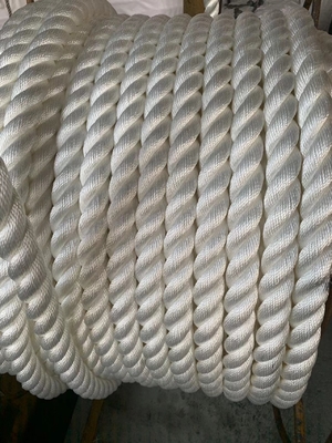 3 hebras de cuerda de nylon de poliamida retorcida 20-30 mm para barco barco yate