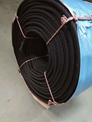 Cuerdas de campo de juego de 6 hebras de PET o PP de 16 mm para redes de escalada