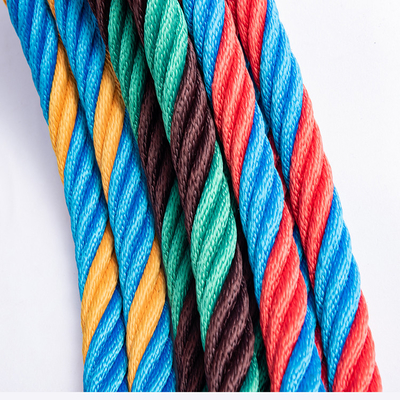 Colores mixtos 18mmx250m Parque de juegos de escalada combinación de cuerda de alambre con 6x19 FC