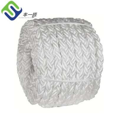 52 mm*220m Cuerdas de amarre Pp Poliéster Mixta Cuerdas de amarre 8 hebras trenzadas