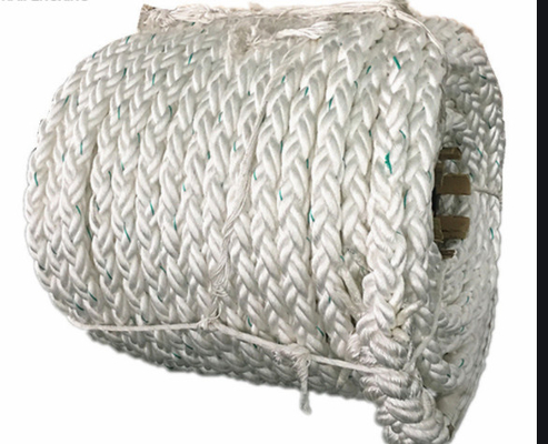 64mm*220m Poliéster Marino 8 hebras cuerda trenzada
