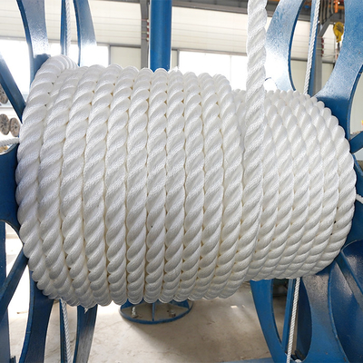 Alta tensión 3 hebras torcidas 4 mm-56 mm cuerda de amarre de navío de nylon cuerda de velero de poliamida