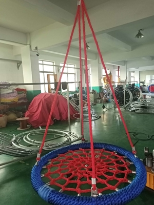 Parque comercial Parque de juegos al aire libre Nido de pájaros de poliéster Swing 120cm