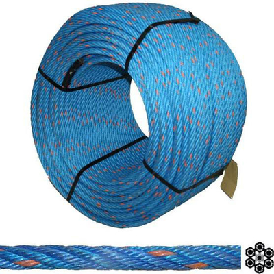 6 hebras de cuerda de combinación de PP 6x19 iwrc/fc 18mm/20mm con color personalizado