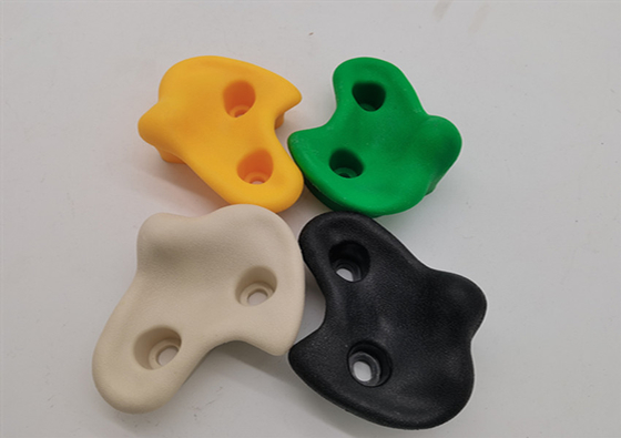 Puertas de escalada de plástico multicolor para niños Parque de juegos Pared de escalada