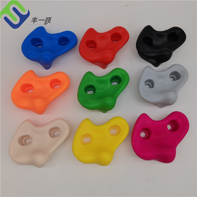 Puertas de escalada de plástico multicolor para niños Parque de juegos Pared de escalada