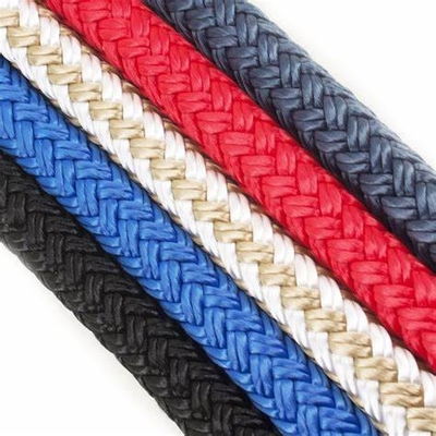 Doble trenzado 10 mm de poliamida de nylon cuerda para el barco de la marina Yacht barco