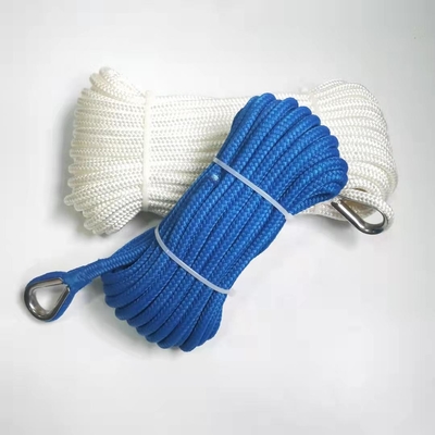 12mmx220m Doble cuerda de nylon trenzada con color personalizado Venta caliente hecha en China