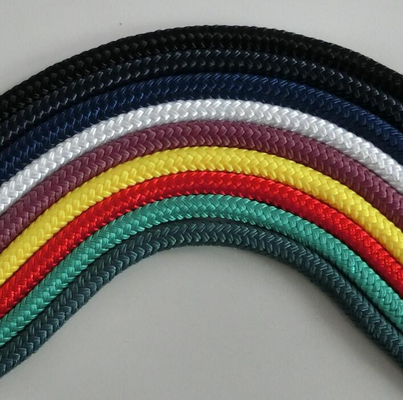 12mmx220m Doble cuerda de nylon trenzada con color personalizado Venta caliente hecha en China