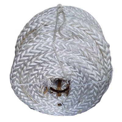 Alta tenacidad Dacron Multifilamentos de 8 hebras trenzadas cuerda de poliéster 220m para amarre marino