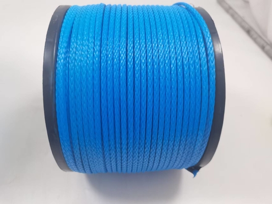 Cuerdas de remolque marinas flotantes de fibra sintética de ultra alta molecular UHMWPE 44 mm*220 m