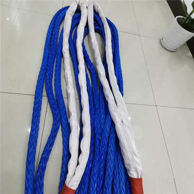 8/12 Cuerdas Uhmwpe para líneas de amarre marinas de peso ligero y alta resistencia a la rotura.