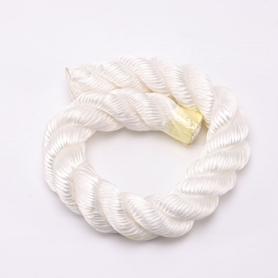 Alta resistencia 3 hebras torcida 4mm-60mm cuerda de vela de fibra de nylon cuerda de poliamida cuerda de amortiguación marina de nylon