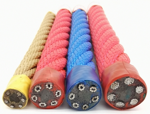 Compras al por mayor de cuerda de alambre de combinación de poliéster de 16 mm y 18 mm para equipos de juegos