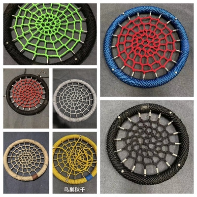 120cm Dia 12cm Anillo de alta calidad Jardín de juegos Niños Nido Columpio Con Certificado TUV