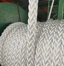 Cuerdas de anclaje marinas de doble trenzado de nylon / cuerdas de remolque 2"x220m