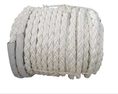 64 mm 8 hebras trenzadas de fibra de polipropileno para amarre marítimo