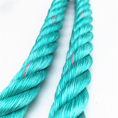 Cuerda de polipropileno de 3 cabos, resistente a la abrasión, estabilizada contra los rayos UV y resistente a la putrefacción, para pesca comercial y acuicultura