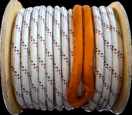 Cuerdas de doble trenzado UHMWPE Cuerdas de remolque marinas de 32 mm