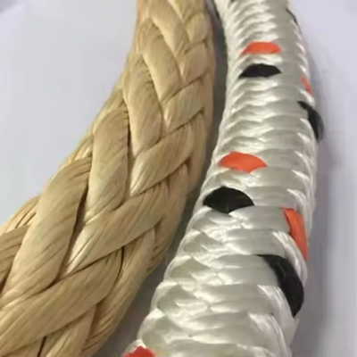 Cuerda de UHMWPE doble trenzada de 30 mm, 220 m, alta resistencia, remolque marino