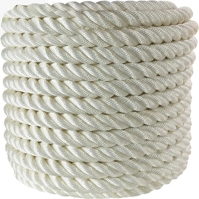 Cuerdas de nylon de 3 hebras de 4 mm a 56 mm de longitud personalizada para pesca y mar