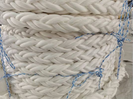 Marine Supply High Quality 8 Strands Braided Nylon Rope Thick Boat Rope For Mooring