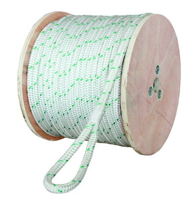 Cuerda de nylon doble trenzada de 4mm-56mm para amarre y remolque marino