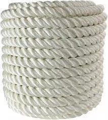 Cuerda de poliéster resistente a los rayos UV de alta resistencia y resistente a productos químicos para uso marino e industrial